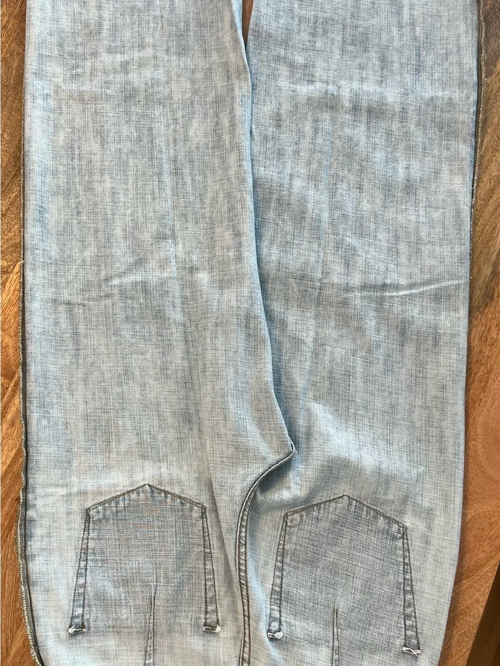 J.Crew Point Sur Puddle Jeans High Rise Wide Leg Size 28 - Picture 10 of 15